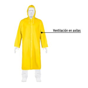 Gabardina impermeable PVC Mediano Pretul