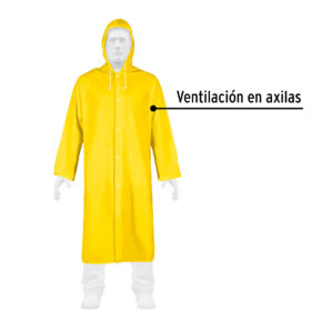 Gabardina impermeable PVC Mediano Pretul