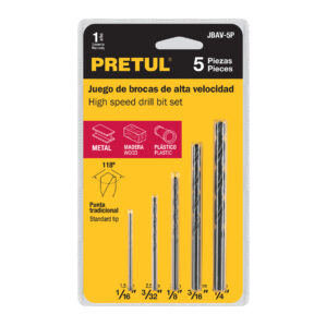 Juego de brocas de alta velocidad 5 piezas Pretul