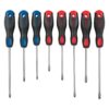 Juego de desarmadores 8 piezas mango Comfort Grip Pretul
