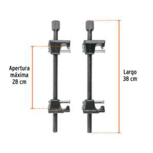 Juego de opresores para resorte de amortiguador 2 piezas