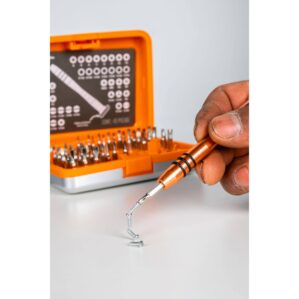 Juego desarmadores de joyero Punta intercambiable 42pzas