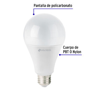 Foco LED de 18w (125w) luz de dia Volteck