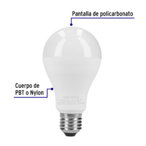 Pack 4 Piezas de Foco Lampara LED 18W Luz de dia