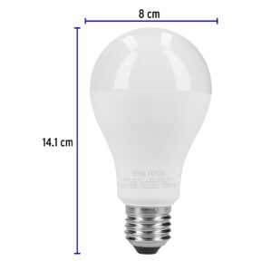 Pack 4 Piezas de Foco Lampara LED 18W Luz de dia