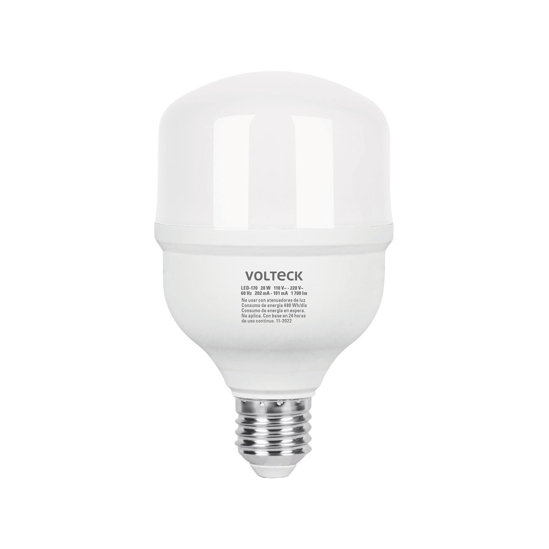 Foco Lampara LED 20w Alta potencia Luz de dia