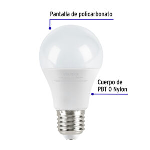 Foco Lampara de LED de 9w luz de dia blister