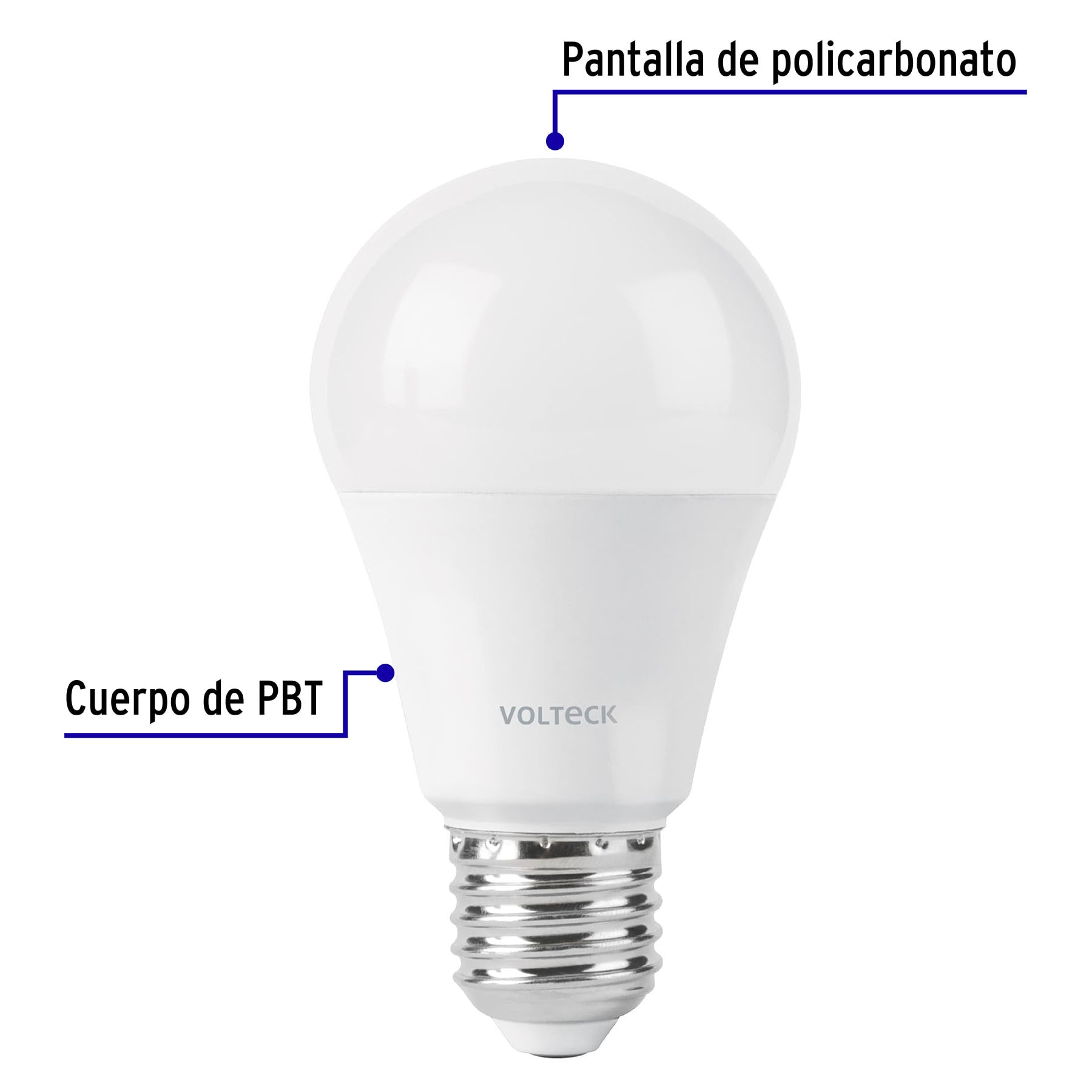Foco LED de 9w con sensor de movimiento