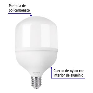 Foco LED 70w luz de dia Socket Mogul E39 E40 para 220v
