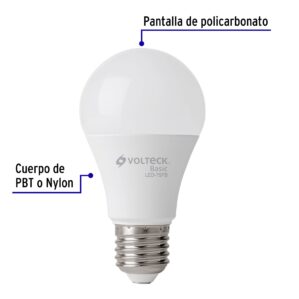 Pack 4 Piezas de Foco Lampara LED 10W Luz de dia