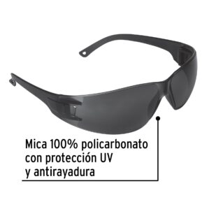 Lentes de seguridad mica gris Pretul