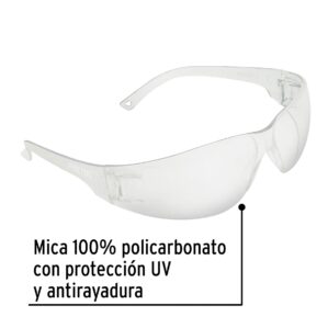 Lentes de seguridad mica transparente Pretul Lite