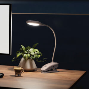 Lampara escritorio LED 4w Recargable 3 intensidades