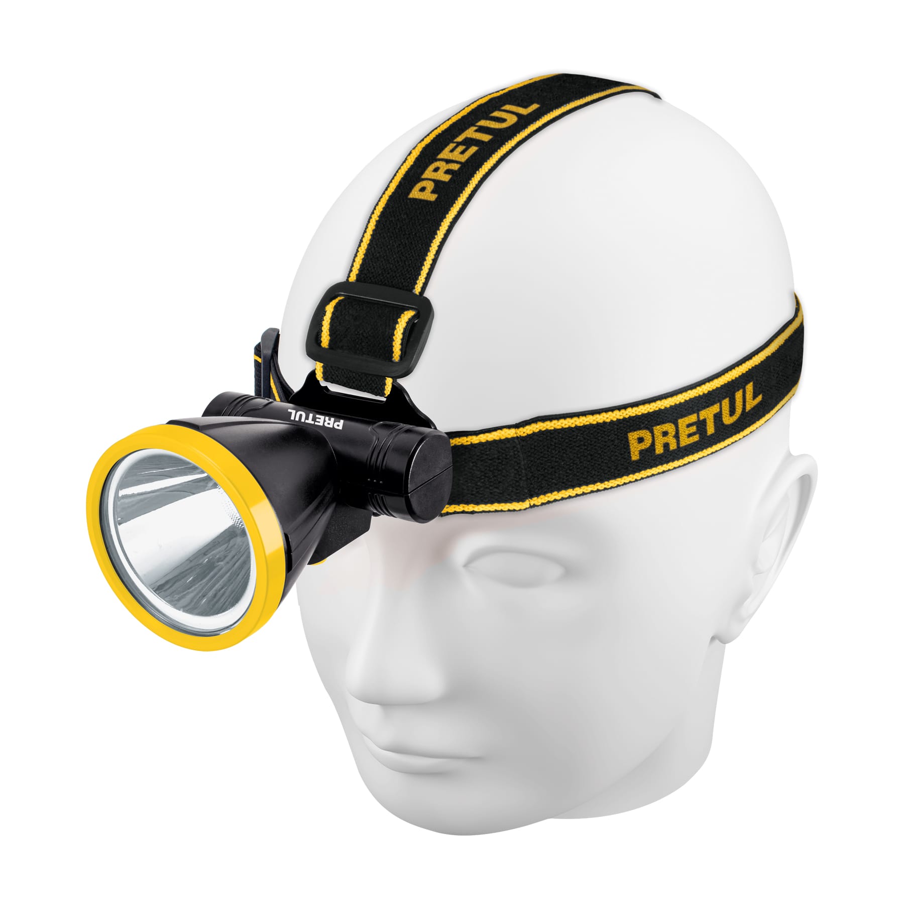 Linterna cabeza minero 125 Lumenes recargable