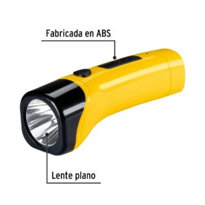 Linterna recargable de LED 10 lumenes Pretul