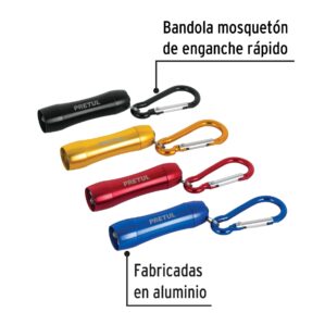 Llavero Con Lampara LED Linterna