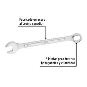 Llave combinada 11/16" x 210mm Pretul