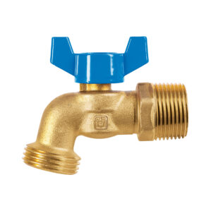 Llave de Manguera Nariz Esfera Rosca Exterior 3/4" Interior de 1/2"