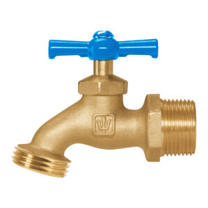 Llave para manguera Nariz de laton Entrada 3/4"