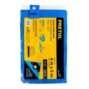 Lona Basica 4x5m Azul Pretul