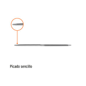 Lima triangulo doble de 8" Afilar Serrucho