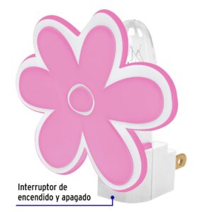 Lampara Luz de noche flor