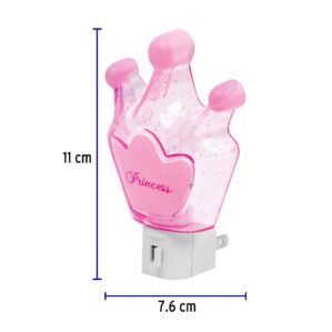 Lampara Luz de noche corona princesa