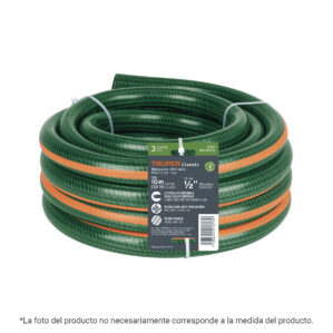 Rollo de 6m Manguera de agua jardin 3/4" de 3 capas Truper