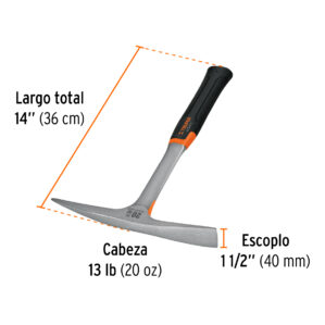 Martelina talacho pico Forjado Profesional