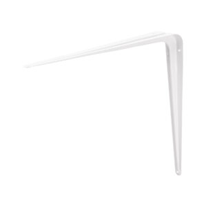 Mensula de acero 12x14" 30x35cm Blanco