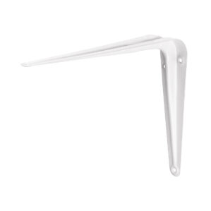 Mensula de acero 6x8" de 15x20cm blanca