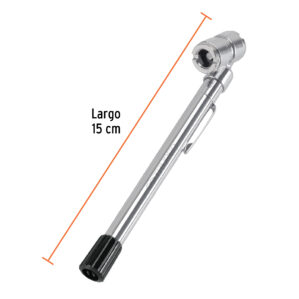 Calibrador Medidor de presion 120 lbs cabeza doble