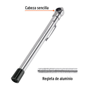 Calibrador Medidor de presion 120 lbs cabeza sencilla