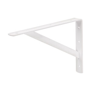 Mensula reforzada de 8 x 12" blanca
