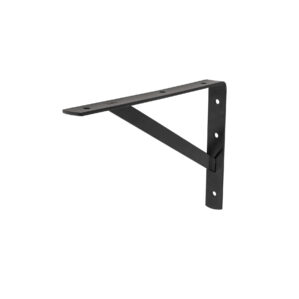 Mensula reforzada de 8x12" Negra