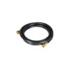 Manguera negra Gas alta presion PVC 3/8" 250psi de 2m