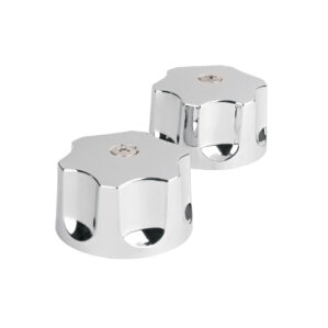 Juego 2 manerales plastico para mezcladora lavabo fregadero