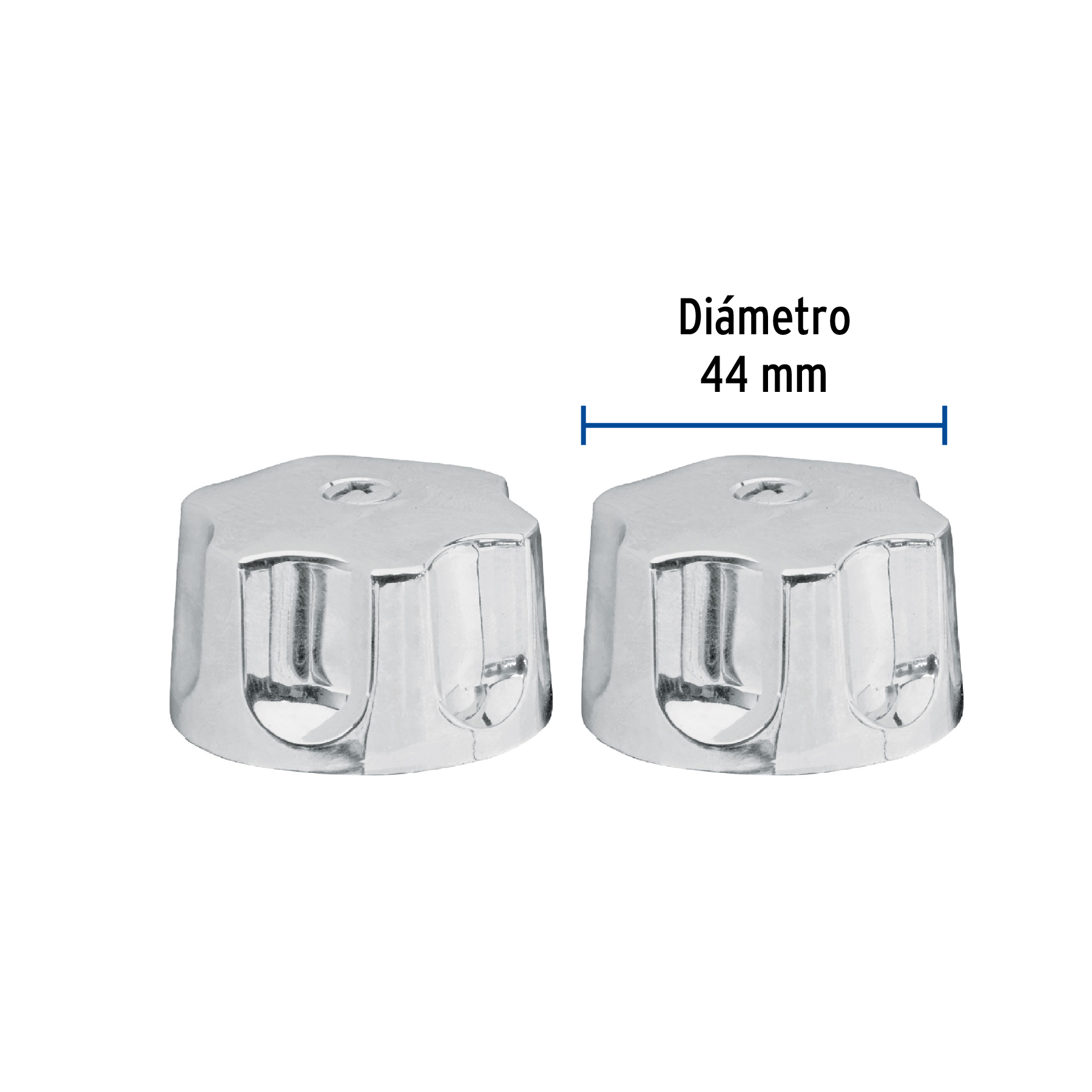 Juego 2 manerales plastico para mezcladora lavabo fregadero