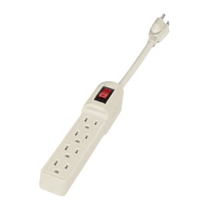 Multicontacto economico 4 entradas 16 AWG