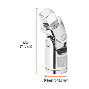 Nudo universal para dados cuadro 3/8