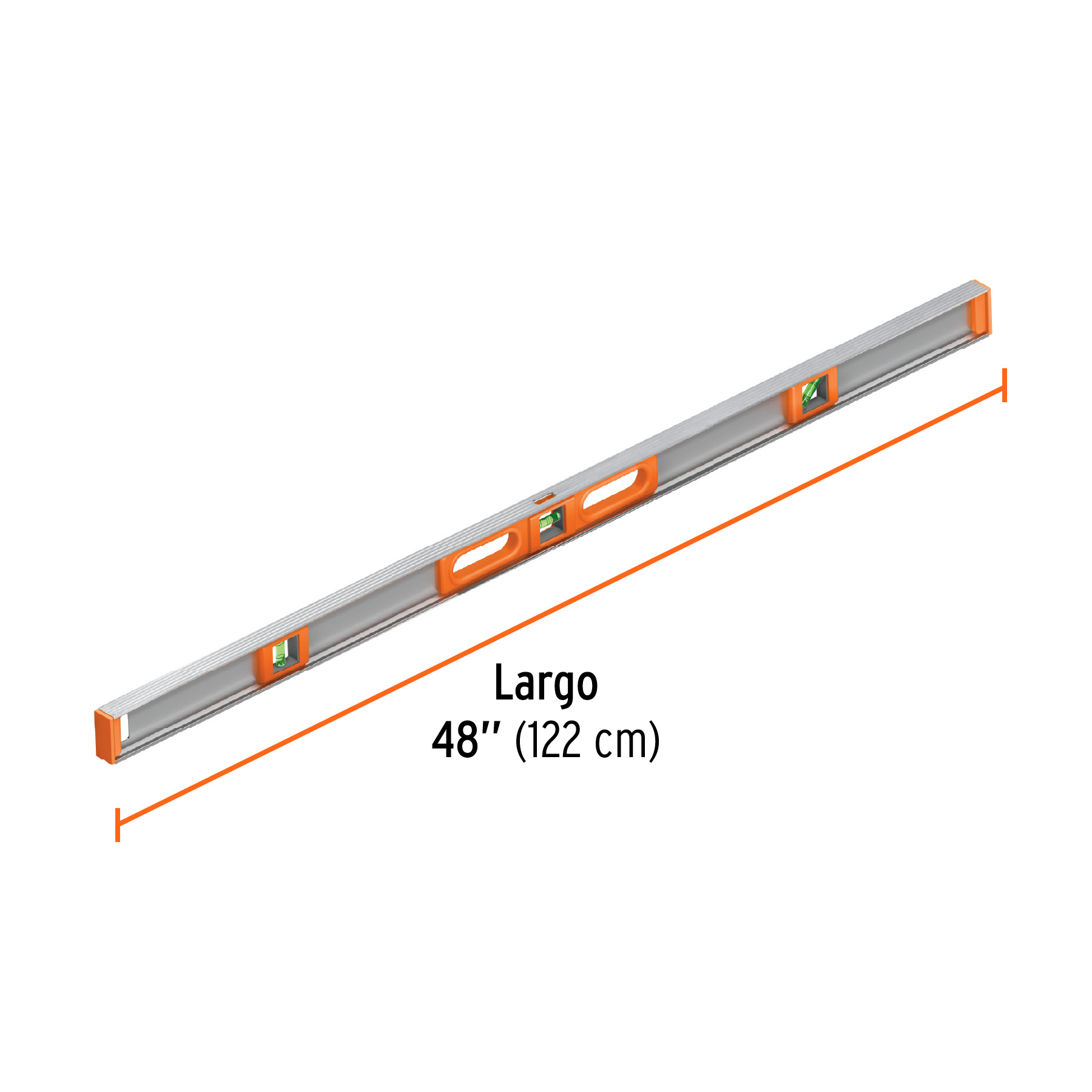 Nivel Profesional 48" de 122cm Truper