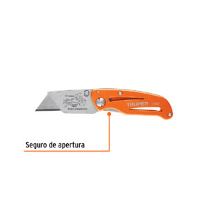 Navaja plegable Cuerpo metalico de 6
