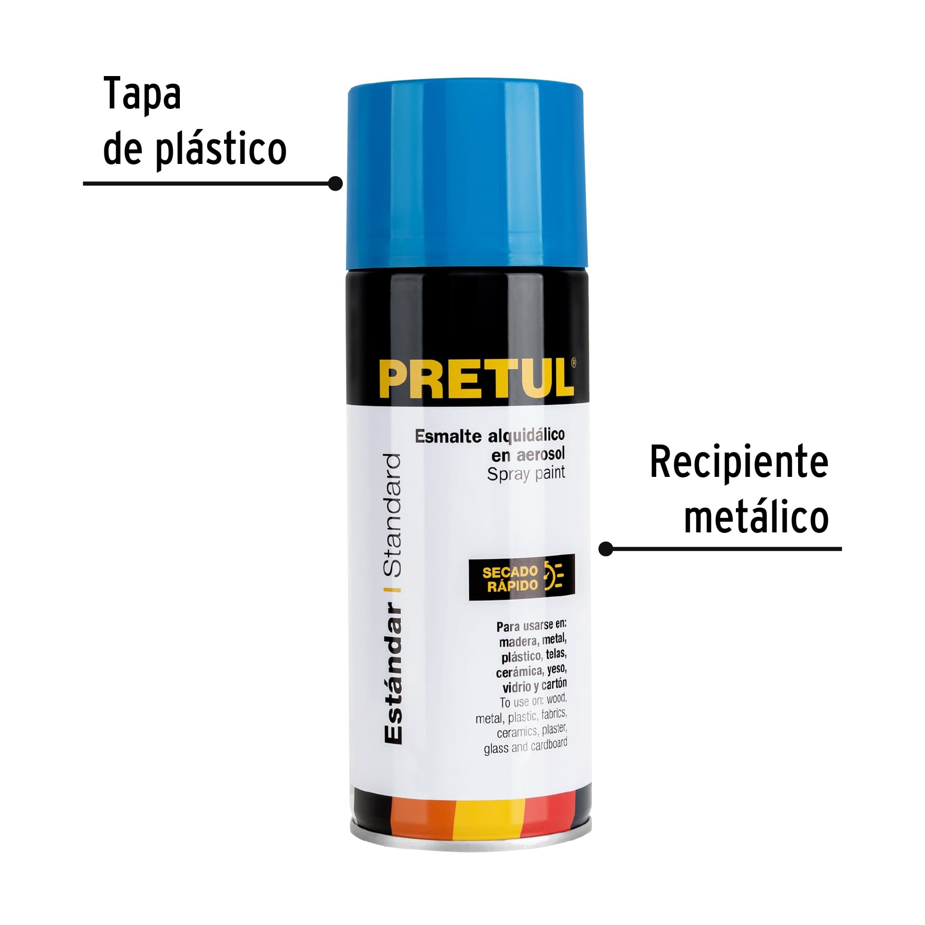 Pintura en aerosol Azul holandes Pretul