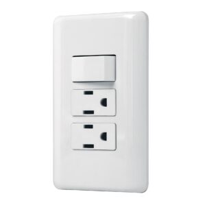 Placa Armada 2 Contactos 1 Interruptor Sencillo Basic