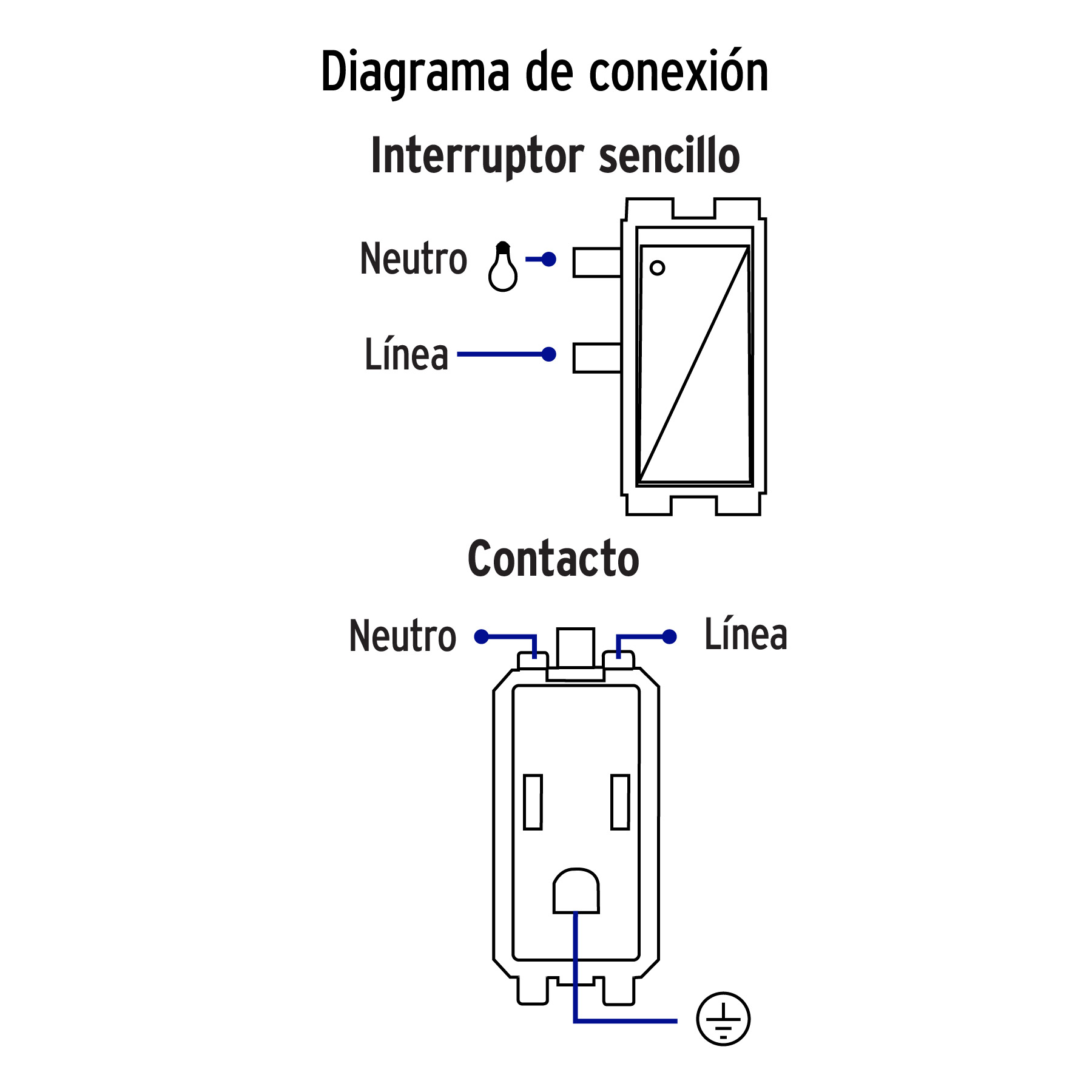 Placa Armada 1 Contacto 1 Interruptor Plata Linea Italiana