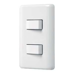 Placa Armada con 2 apagadores Basic