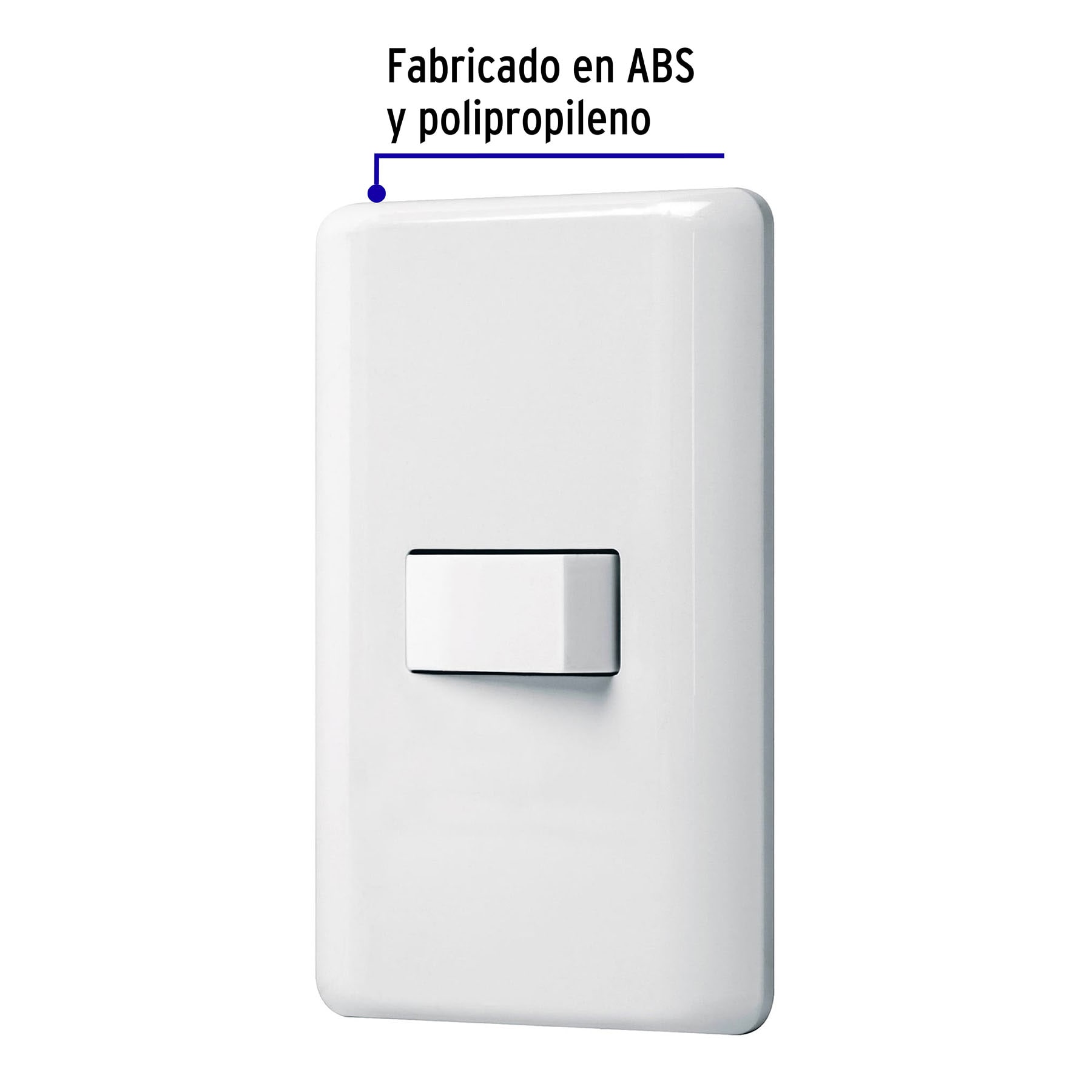 Placa Armada Apagador Sencillo Basic