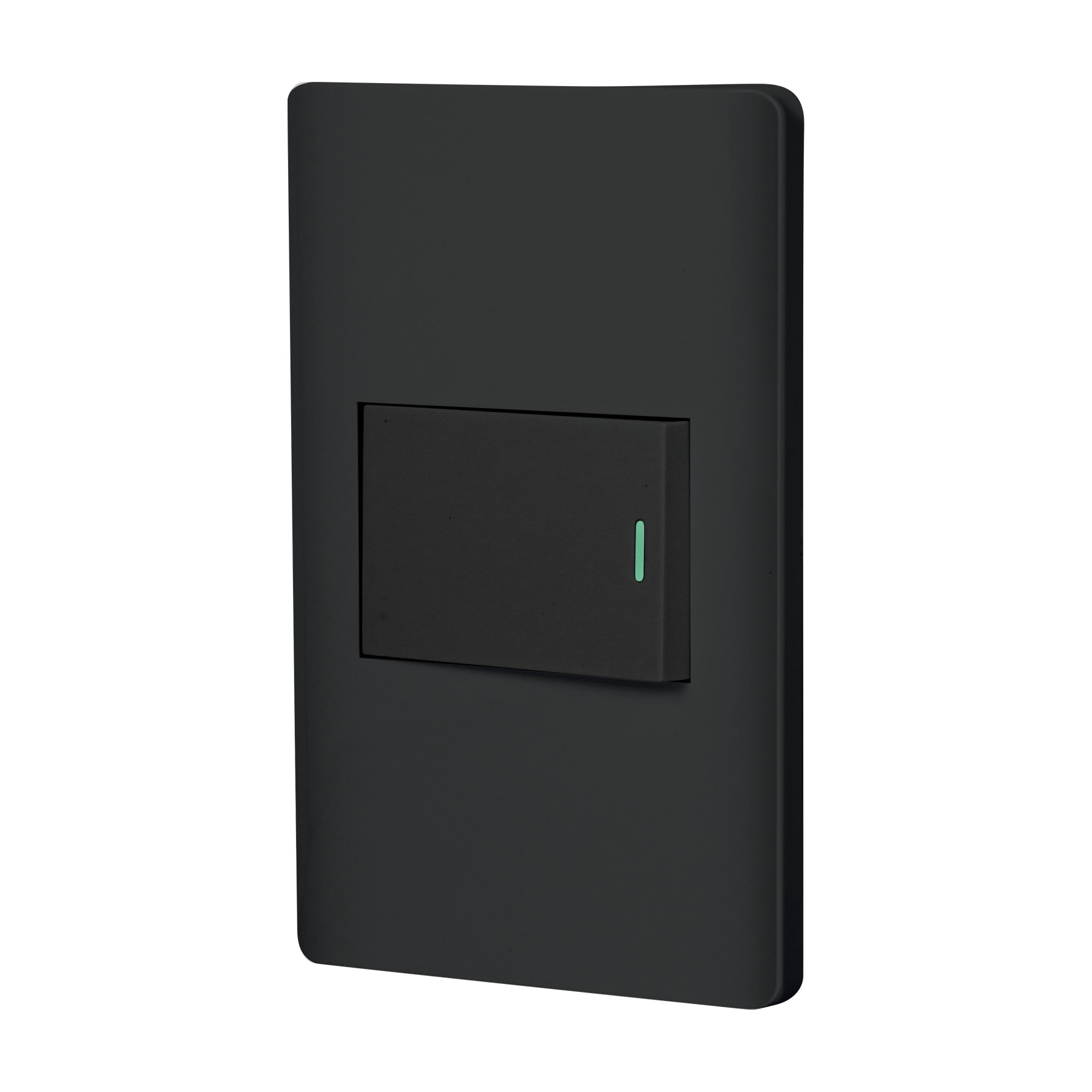 Placa Armada Apagador Escalera Lisboa Negro