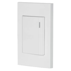 Placa armada 1 interruptor Española blanco