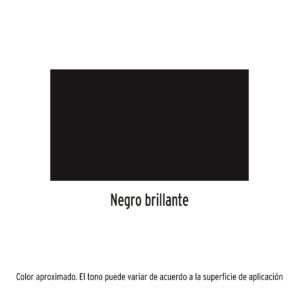 Pintura en Aerosol Negro brillante Pretul